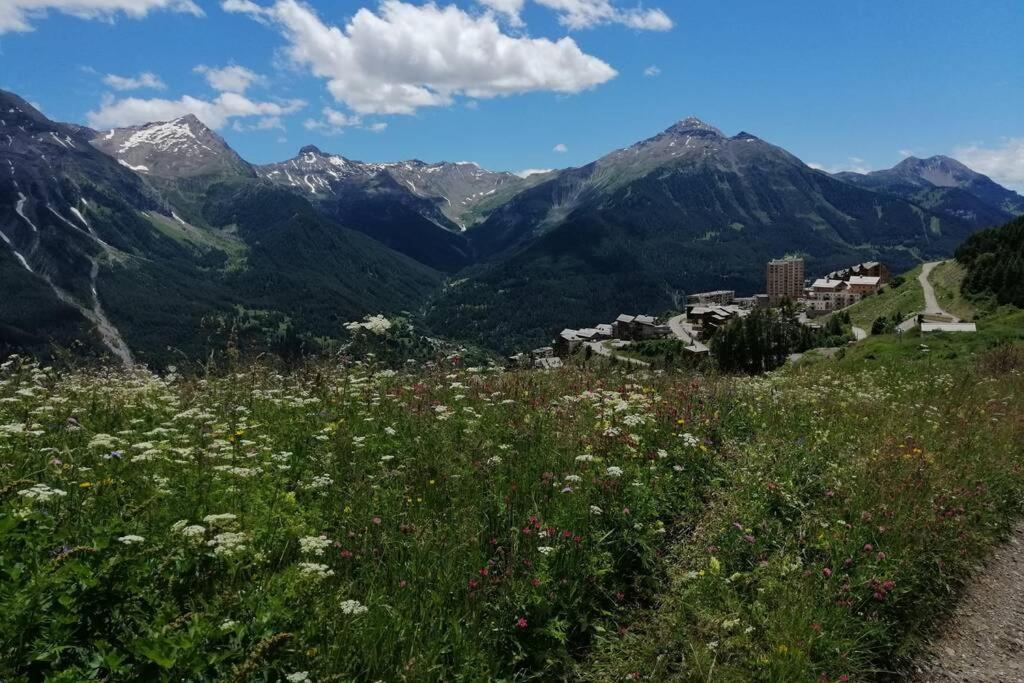 Bel Appartement montagne dans le parc des écrins Orcières Extérieur photo