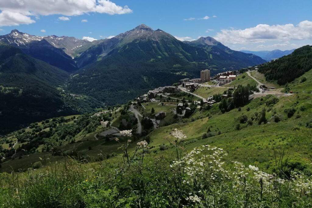 Bel Appartement montagne dans le parc des écrins Orcières Extérieur photo