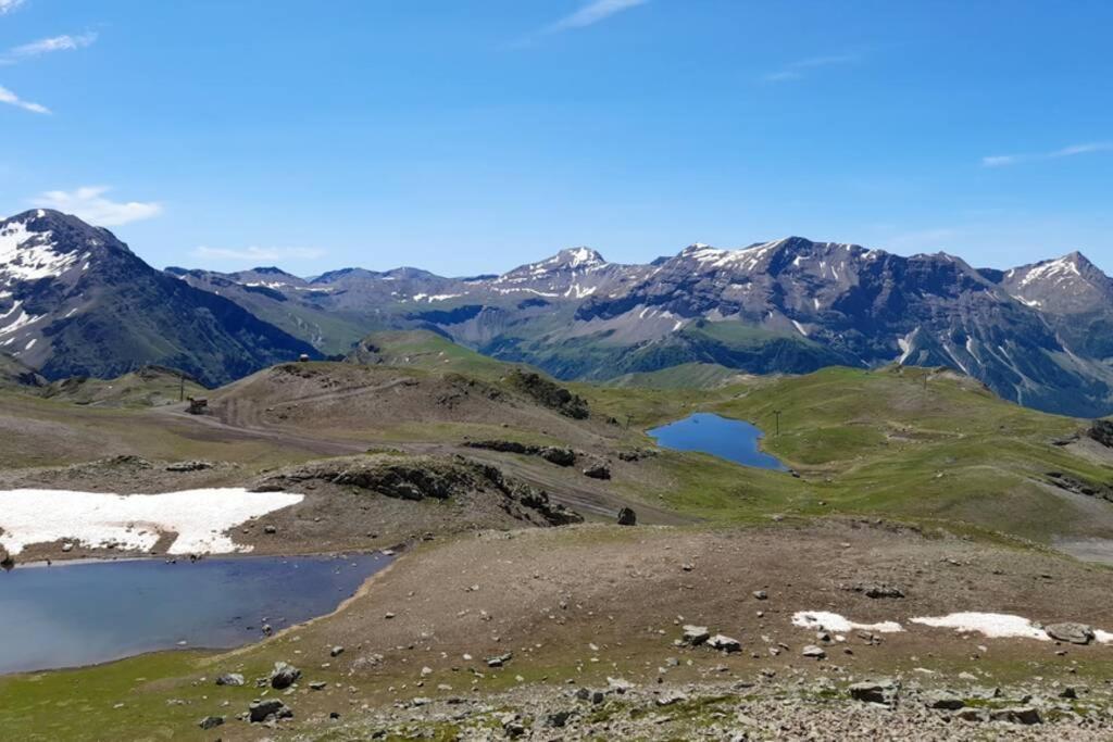 Bel Appartement montagne dans le parc des écrins Orcières Extérieur photo