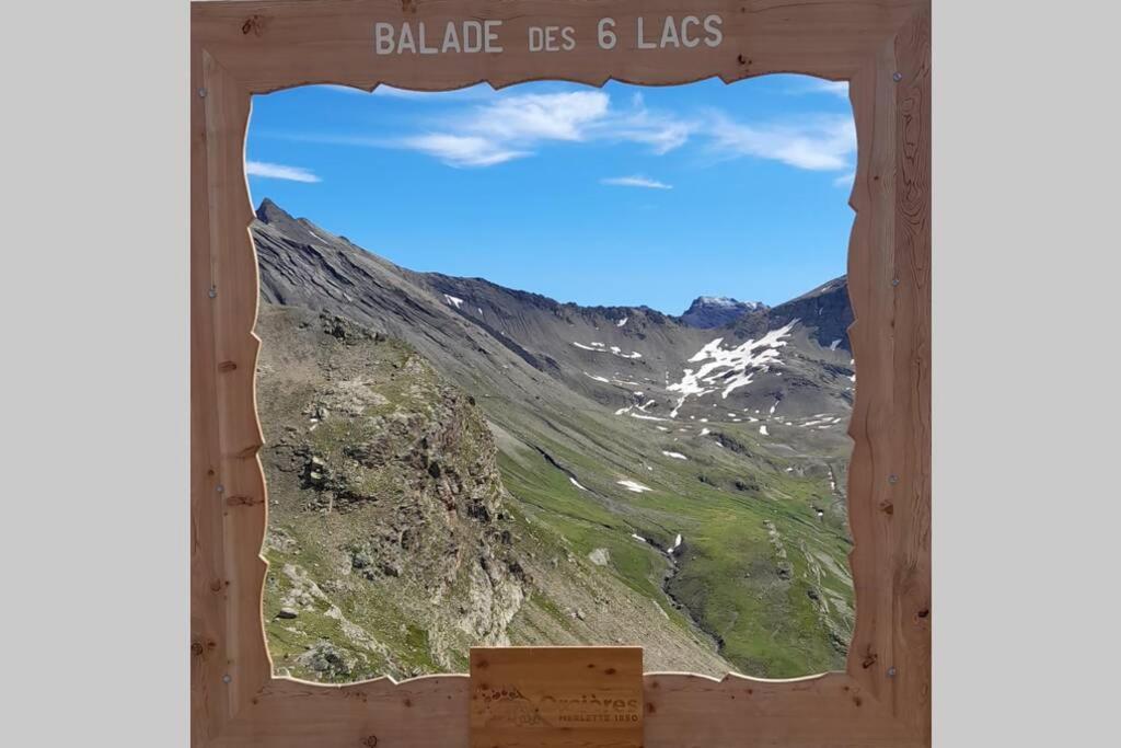 Bel Appartement montagne dans le parc des écrins Orcières Extérieur photo